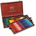 Coffret en bois de 120 crayons supracolor soft
