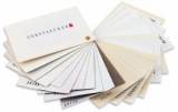 Carnet d'chantillon de toiles appretes