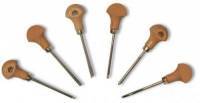 Assortiment de 6 petits ciseaux  bois