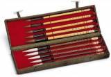 Coffret de 10 pinceaux de Chine