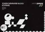 Bloc de papier noir