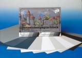 Bloc de papier teint nuance de gris