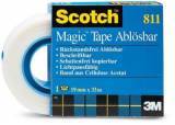 Ruban adhsif repositionnable Scotch Magic 811