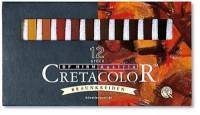 Coffret de craies brunes