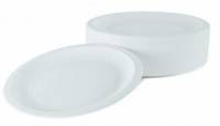 Lot de 100 assiettes palettes en plastique