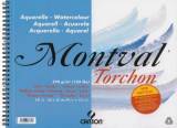 Bloc aquarelle Montval grain torchon
