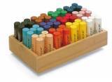 Caissette de 60 pastels  l'huile Jaxon 1000