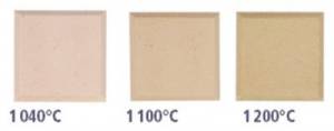 RTM 3010, couleur crème éclatant, moyennement chamotté