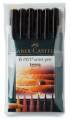 Assortiment de 6 feutres Pitt de couleur