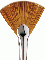 Brosse éventail acrylique Kaerell de Raphaël