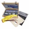 Coffret bois huile tude Rubens