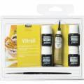 Coffret de peinture vitrail découverte Pébéo