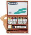 Coffret en bois 12x20 ml avec accessoires