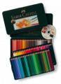 Coffret mtal de 120 crayons de couleurs Polychromos