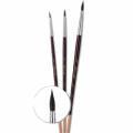 Lot de 3 pinceaux petit-gris pur 835 de Raphal