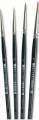 Lot de 4 pinceaux Gerstaecker en martre rouge