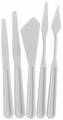Lot de 5 couteaux  peindre en plastique