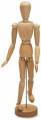 Mannequin articul en bois