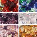Perles en verre forme coeur