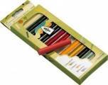 Assortiment fantaisie de 13 couleurs à la cire