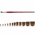 Brosse Leonard en martre pure, pointe plate, série 2160