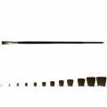 Brosse martre Kolinsky pointe plate Leonard, série 159 PL