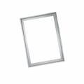 Caisse américaine en aluminium - argent mat