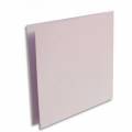 Carte double Pollen 160x160 mm Rose poudré irrisé