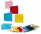 Cartes doubles de couleur Folia