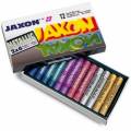 Coffret de 12 pastels à l'huile couleurs métallisées