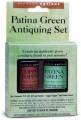 Coffret de patines cuivre et verte