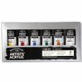 Coffret de peinture Artists' acrylic 6 x 60 ml