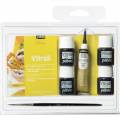 Coffret de peinture vitrail découverte Pébéo