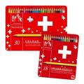 Crayons de couleurs aquarellables SwissColor