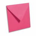 Enveloppes Pollen 165 x 165 mm Rose Fushia