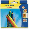 Etui de 12 crayons de couleur Ferby