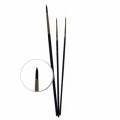 Lot de 3 pinceaux en fibres synthétiques