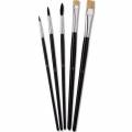 Lot de 5 pinceaux aquarelle et gouache