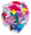Mélange de plumes décoratives