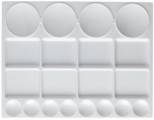 Palette rectangulaire en plastique 25x35 cm