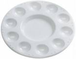 Palette ronde en plastique, diamètre 17,5 cm