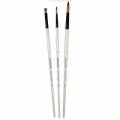 Set de 3 pinceaux Graduate en fibres synthétiques