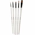 Set de 5 pinceaux Graduate fibres synthétiques