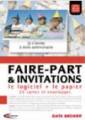 Logiciel faire-part : Faire-Part & Invitations : le logiciel + le papier