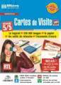 Logiciel carte de visite : Cartes de visite (1 logiciel + 120 cartes de visite)