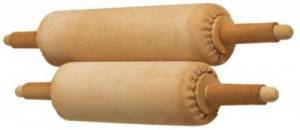 Rouleau encreur en cuir