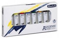 Coffret de test Akademie acryl color - 8x20 ml