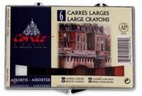 Coffret de 6 carrés larges