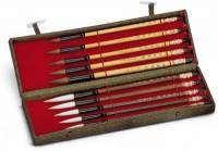 Coffret de 10 pinceaux de Chine