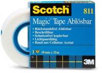 Ruban adhésif repositionnable Scotch Magic 811